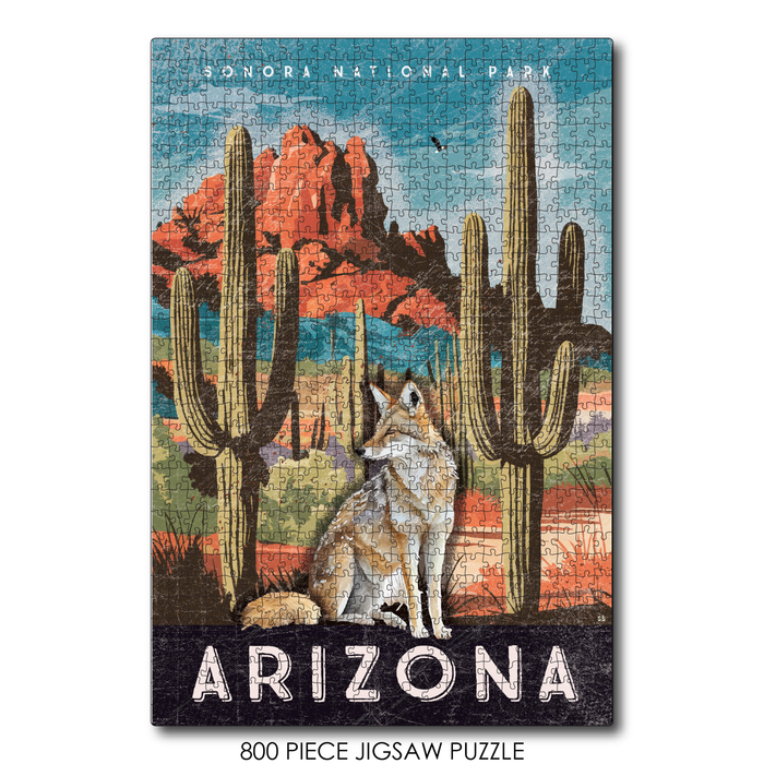 Arizona Sonora Desert Coyote