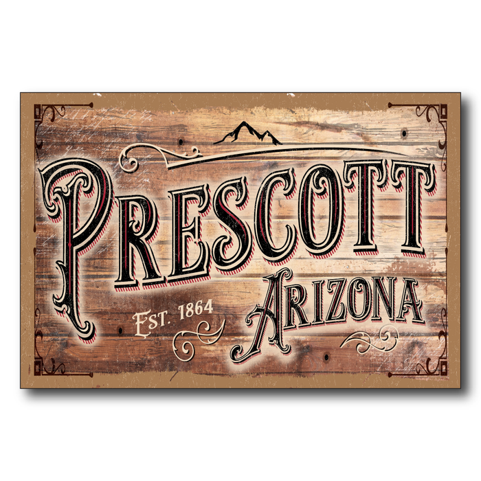 Prescott Town Sign