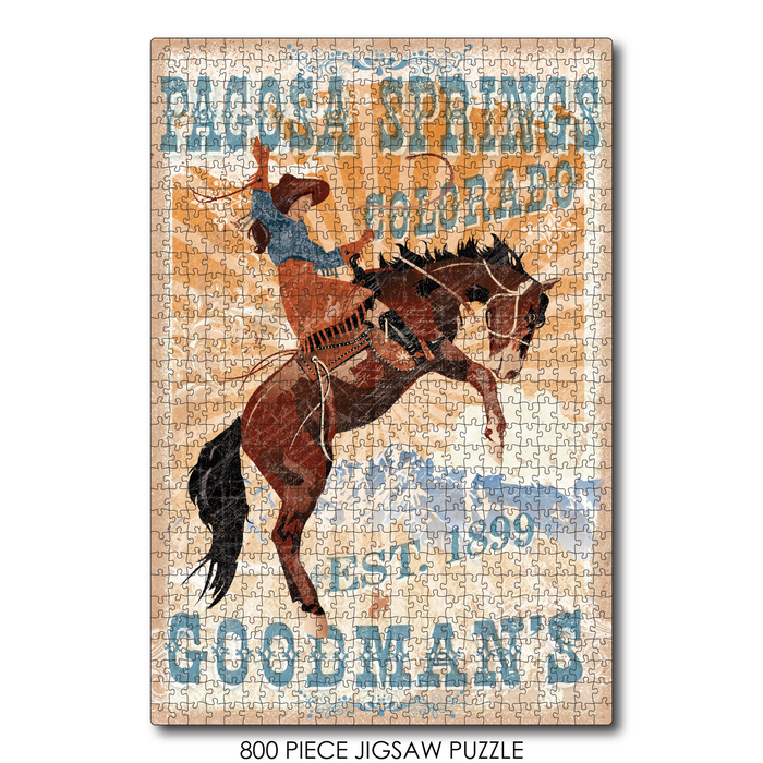 Goodnmans Bucking Bronc Cowgirl