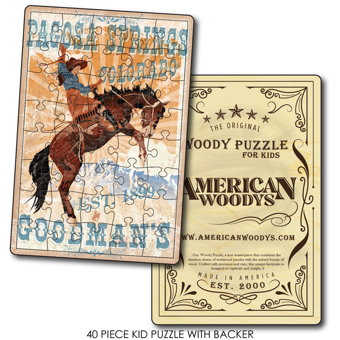 Goodnmans Bucking Bronc Cowgirl