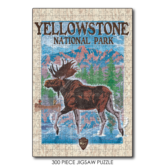 Vintage Moose Yellowstone