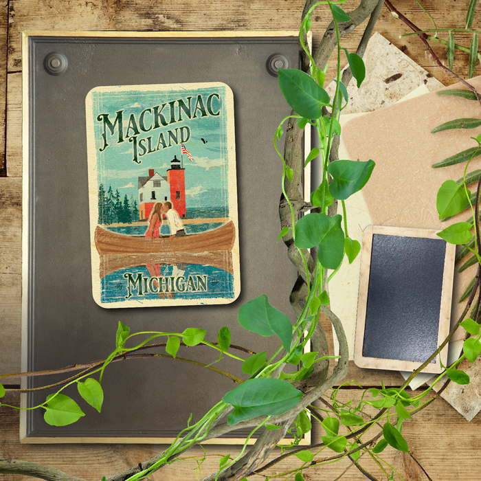 Fall in Love Canoe Mackinac