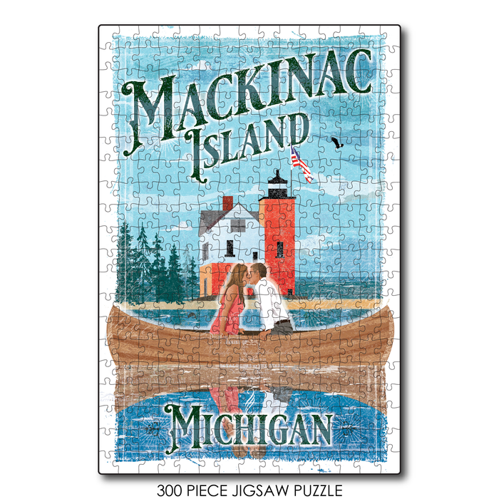 Fall in Love Canoe Mackinac