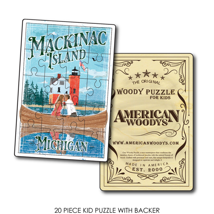 Fall in Love Canoe Mackinac