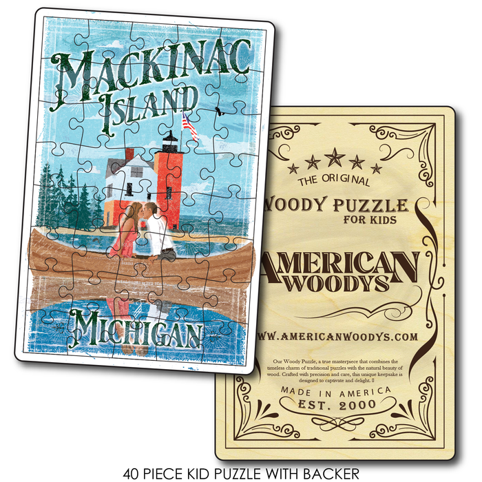 Fall in Love Canoe Mackinac