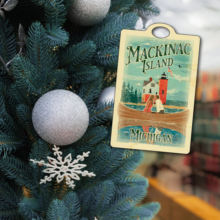 Fall in Love Canoe Mackinac