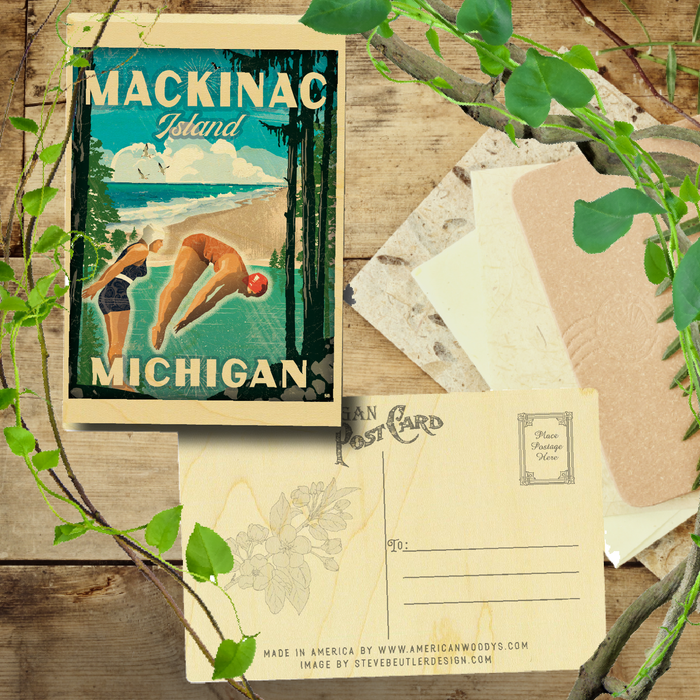 Mackinac Island Vintage Divers