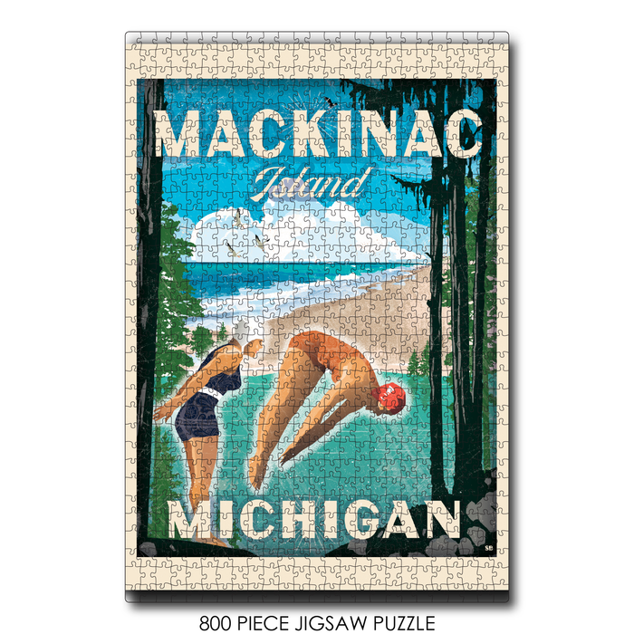 Mackinac Island Vintage Divers