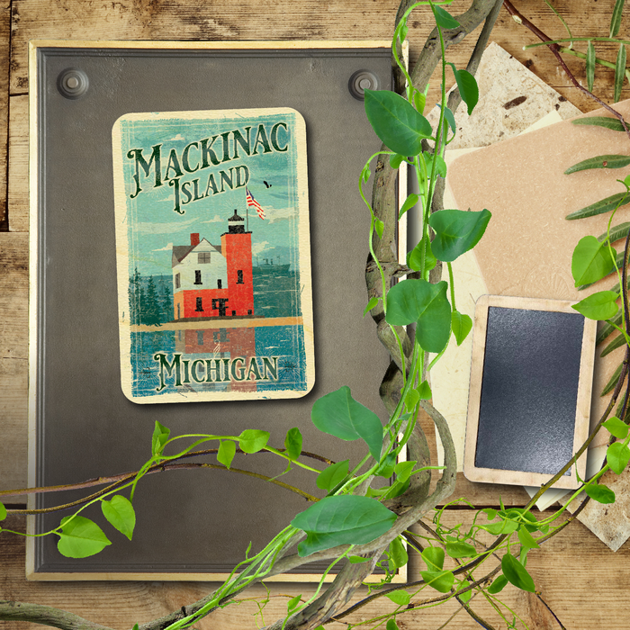 Lighthouse in Mackinac