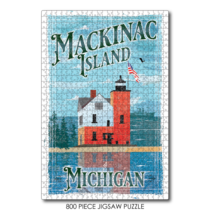 Lighthouse in Mackinac