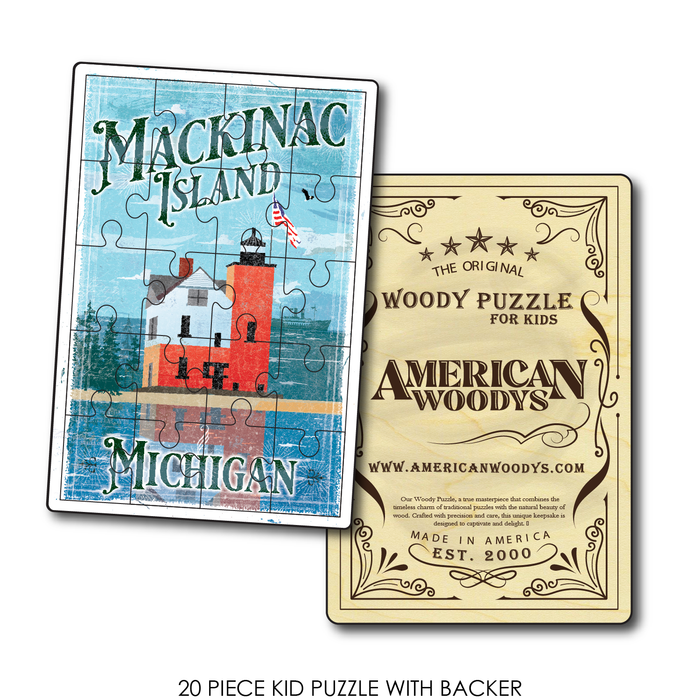 Lighthouse in Mackinac