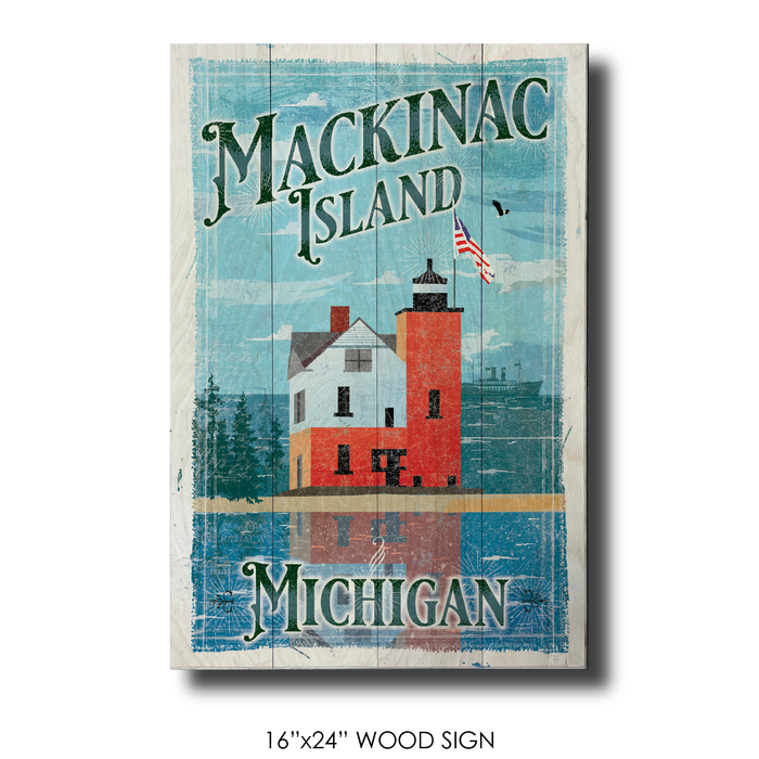 Lighthouse in Mackinac