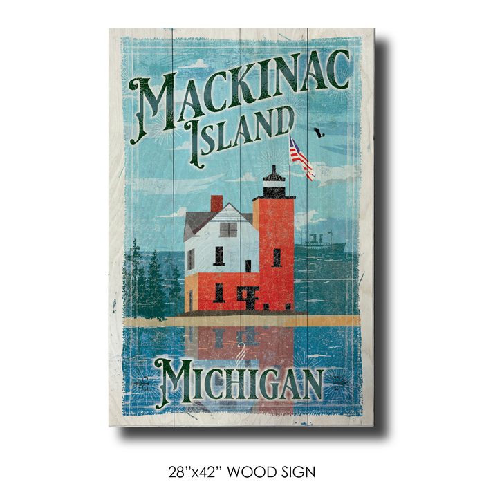 Lighthouse in Mackinac