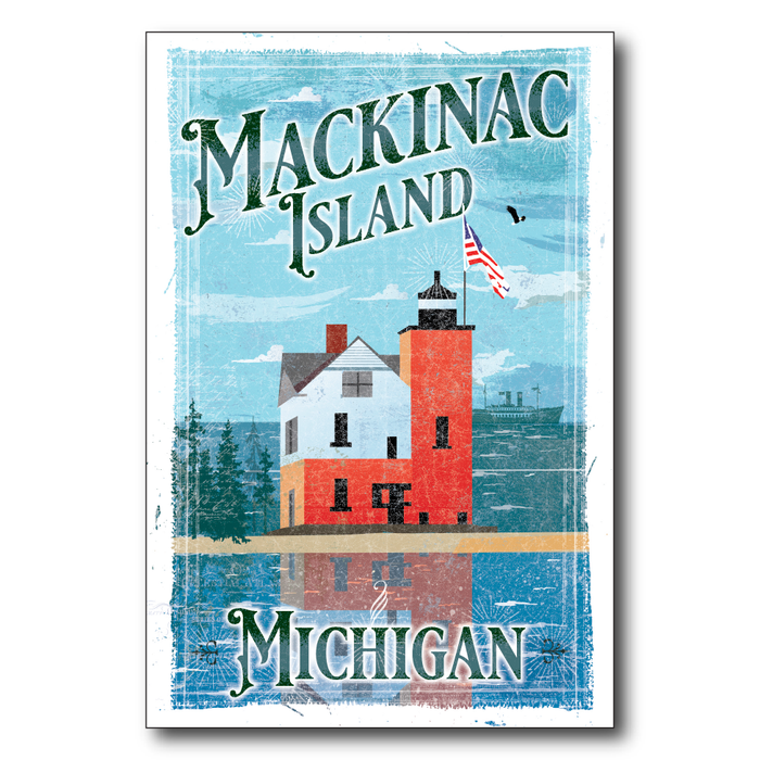 Lighthouse in Mackinac