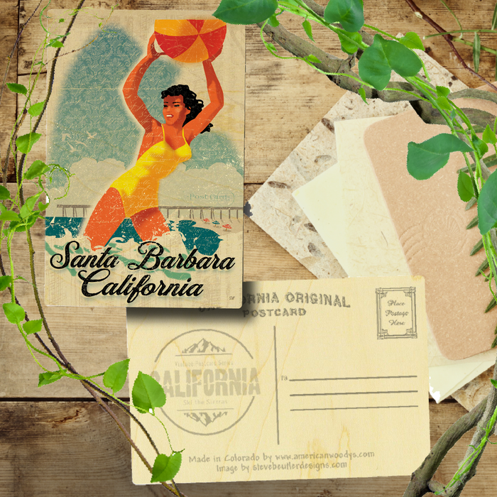 Santa Barbara Beach Girl