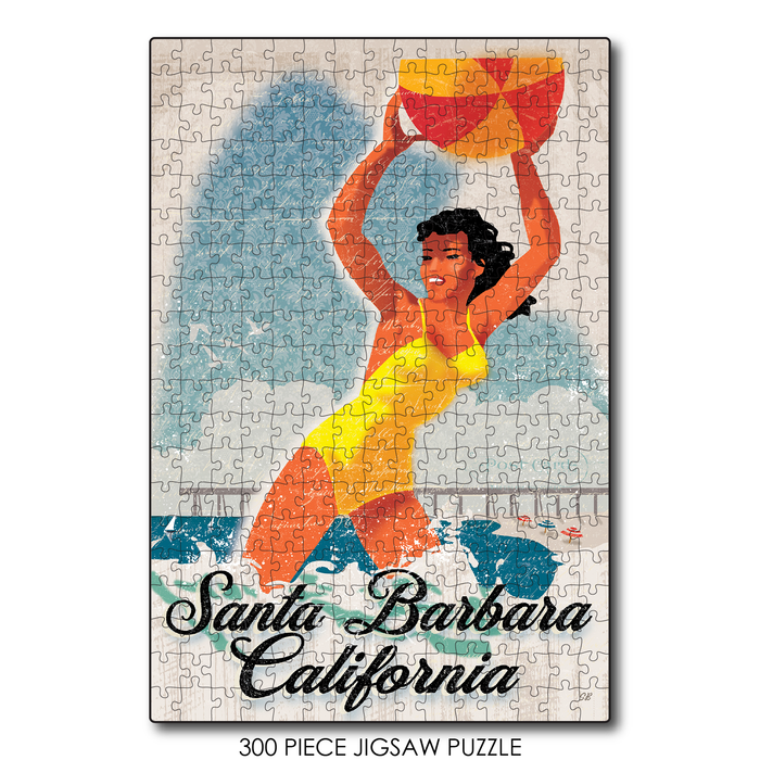 Santa Barbara Beach Girl