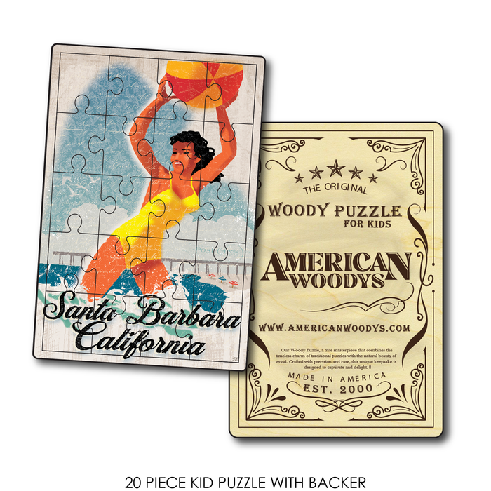 Santa Barbara Beach Girl