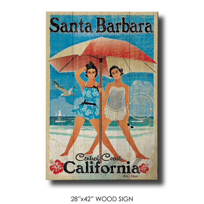 Umbrella Girls Santa Barbara