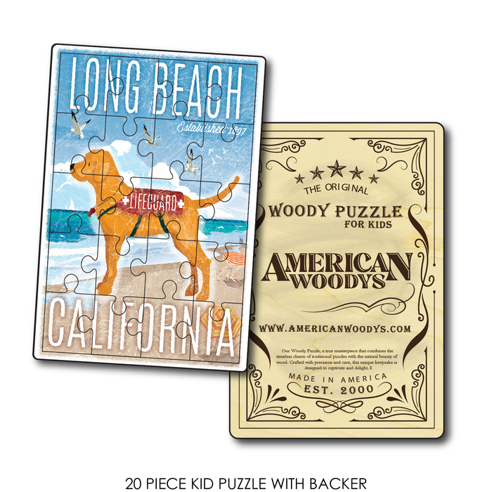 Long Beach Lifeguard Dog