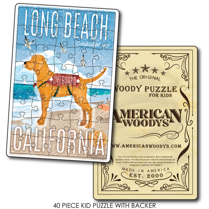 Long Beach Lifeguard Dog