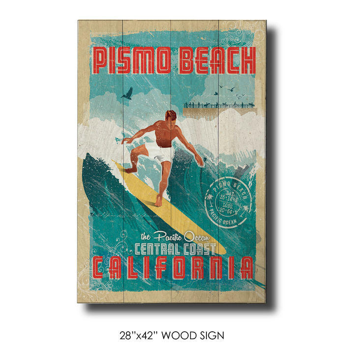 Pismo Beach Surfing