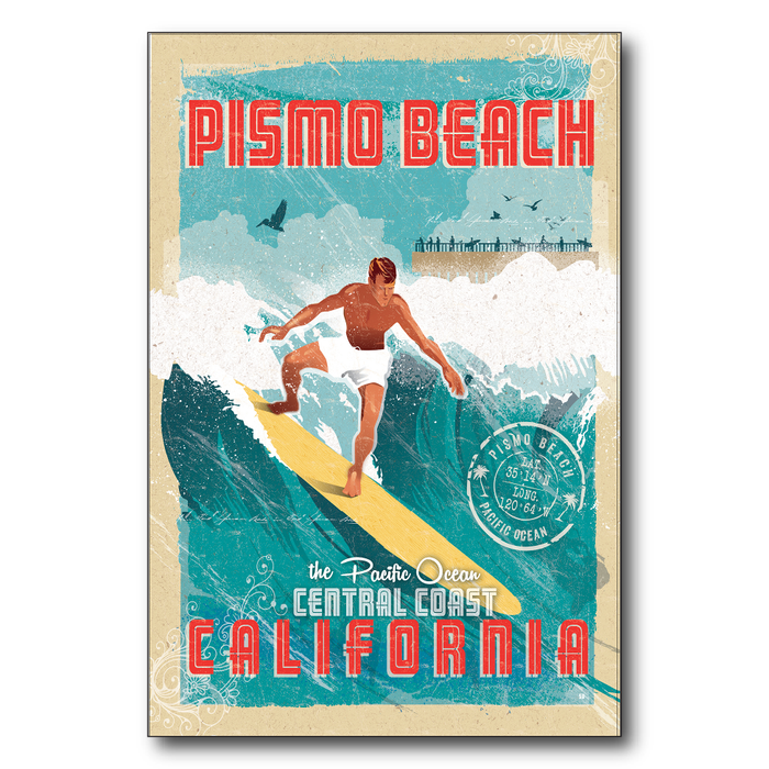 Pismo Beach Surfing