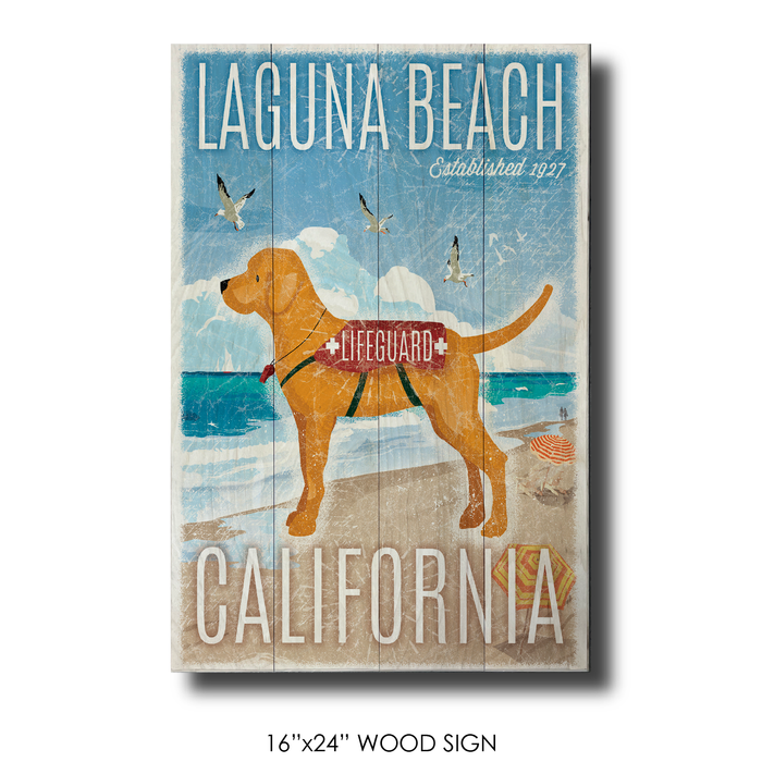 Laguna Beach Lifeguard Dog