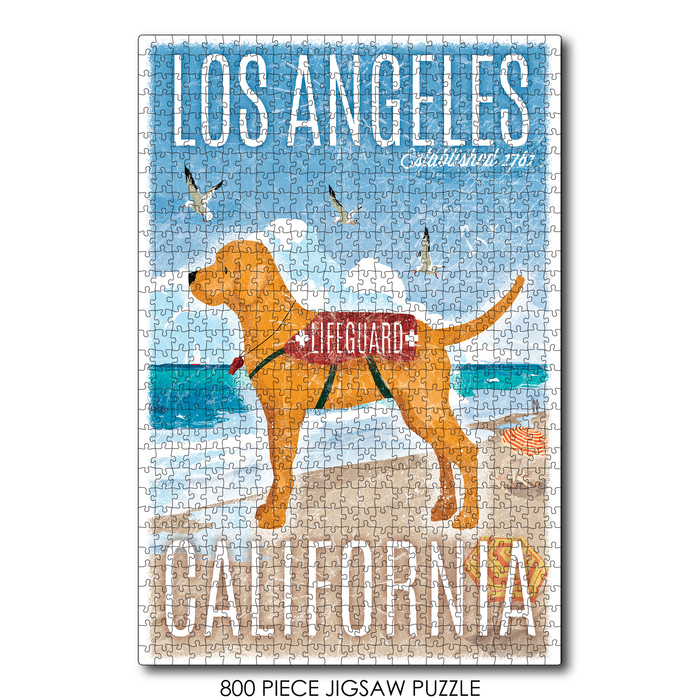 Los Angeles Lifeguard Dog