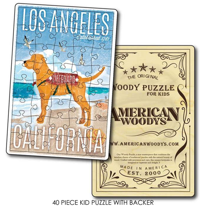 Los Angeles Lifeguard Dog