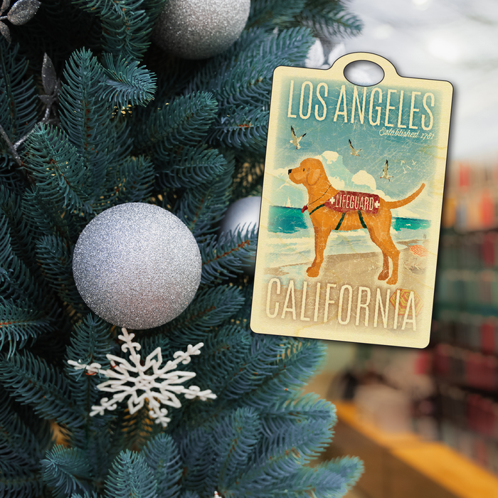 Los Angeles Lifeguard Dog