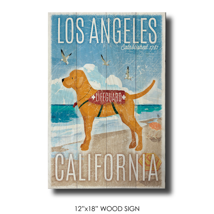 Los Angeles Lifeguard Dog