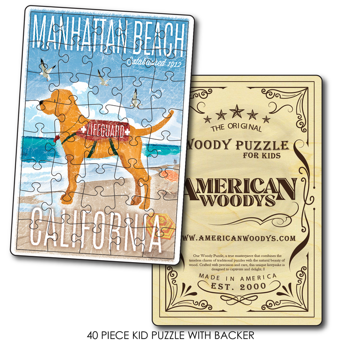 Manhattan Beach Lifeguard Dog