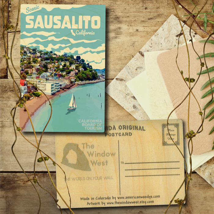 Sausalito Postcard