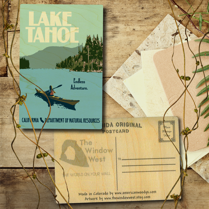 Lake Tahoe Postcard