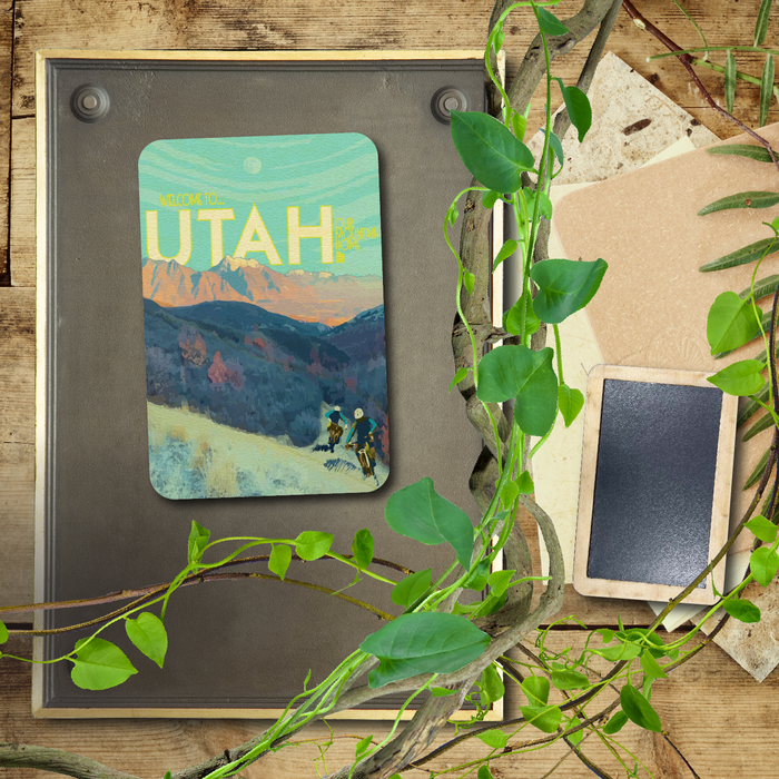 Mountain Bike Utah Magnet