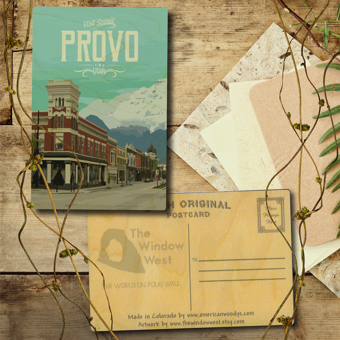 Provo Utah Postcard