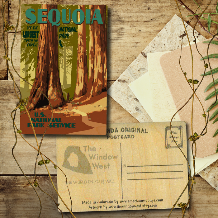 Sequoia National Park Postcard