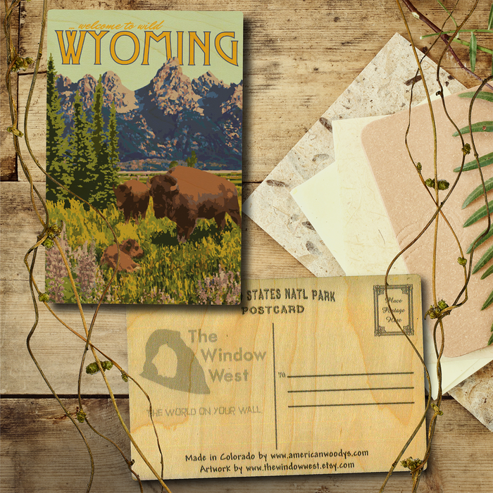 Wyoming Postcard