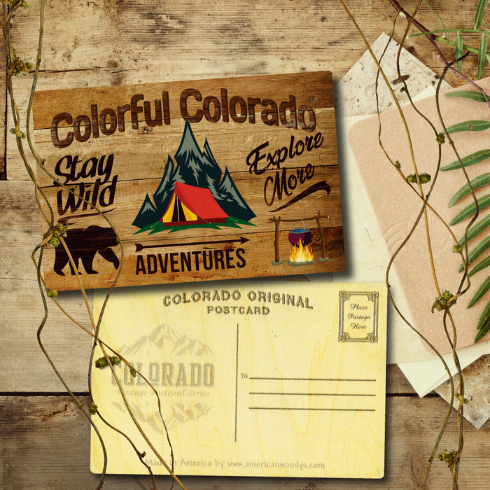 Colorful Colorado Postcard