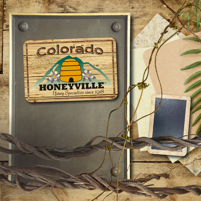 Honeyville Logo Card Magnet