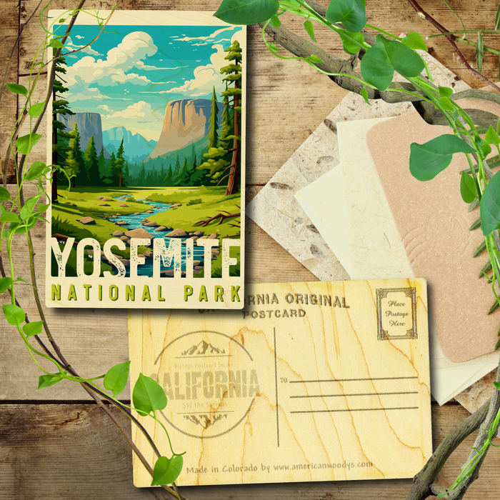 Yosemite in the Spring Postcard