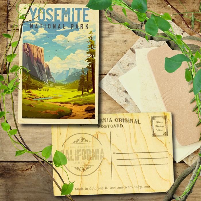 Yosemite Blue Skies Postcard