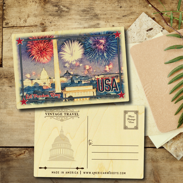 Celebrating 1776 Postcard