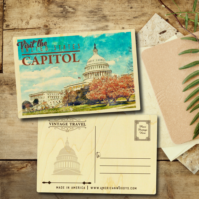 Vist the U.S. Capitol Postcard