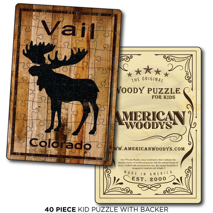 Vail Standing Moose