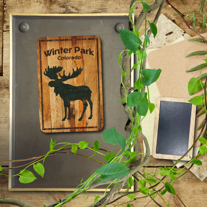 Winter Park Standing Moose