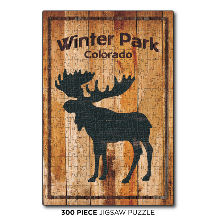 Winter Park Standing Moose