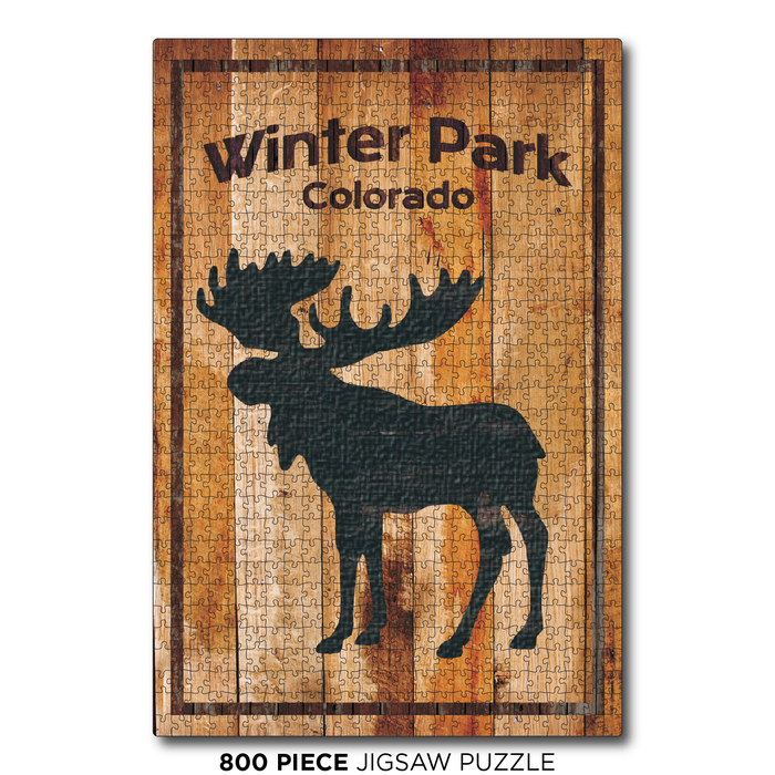 Winter Park Standing Moose