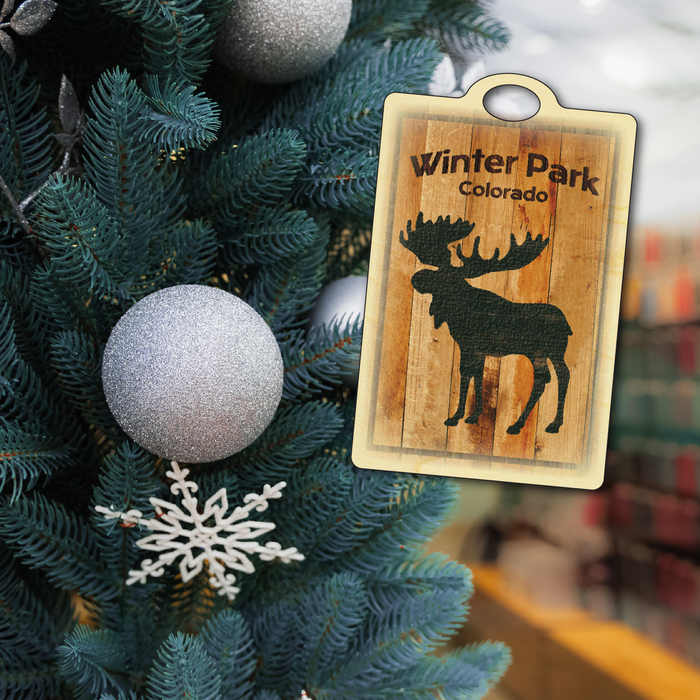 Winter Park Standing Moose