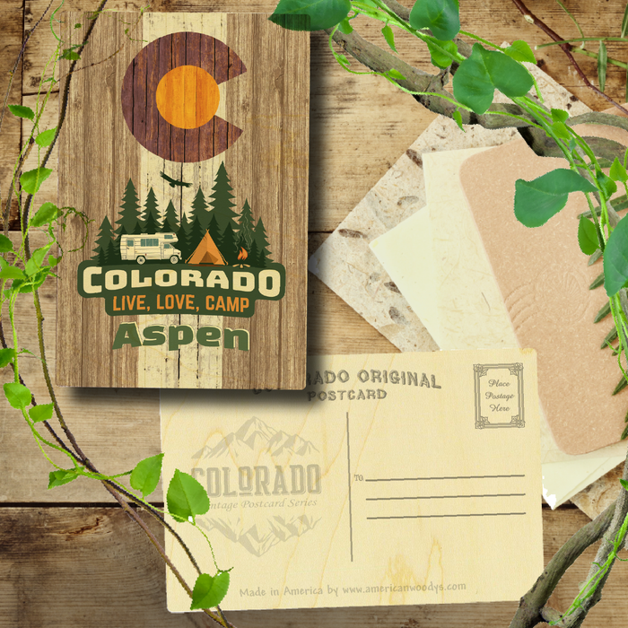 Aspen Camping Flag  Brown